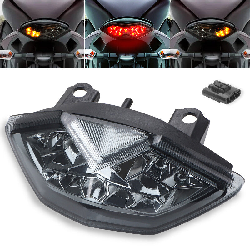 Brake Tail Light LED Integrated Turn Signal for Kawasaki 2010-2013 ZR1000 Z1000
