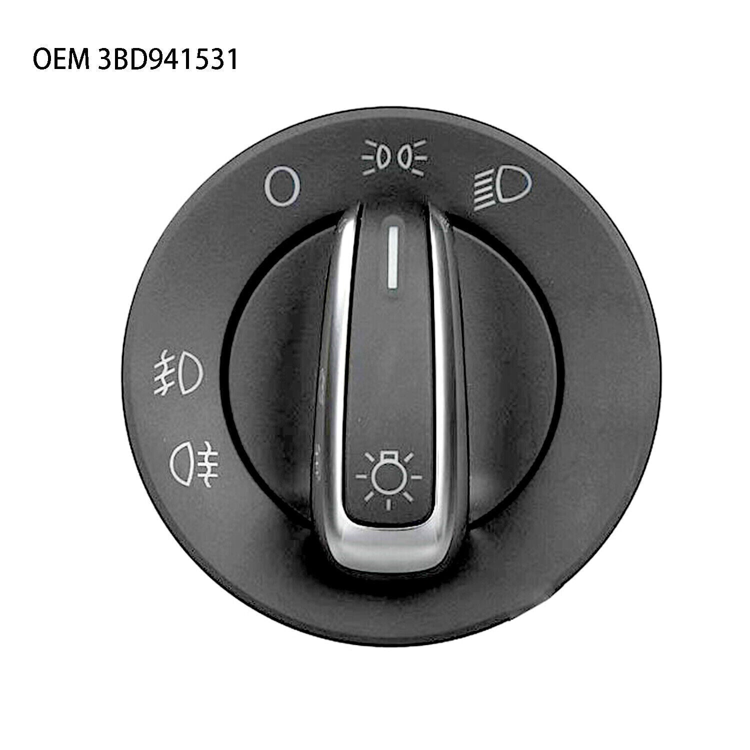 for VW for Jetta for Golf Beetle for Passat 3BD941531 Fog Headlight Lamp Switch New NEW 1