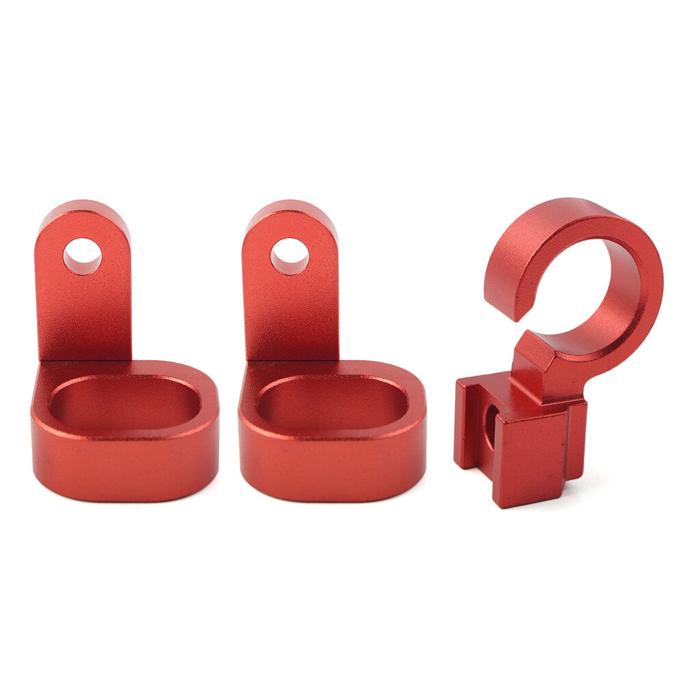 3PCS Front  Rear Brake Hose Line Clamp Red Fit for Suzuki DRZ400SM 2005-2021 2022