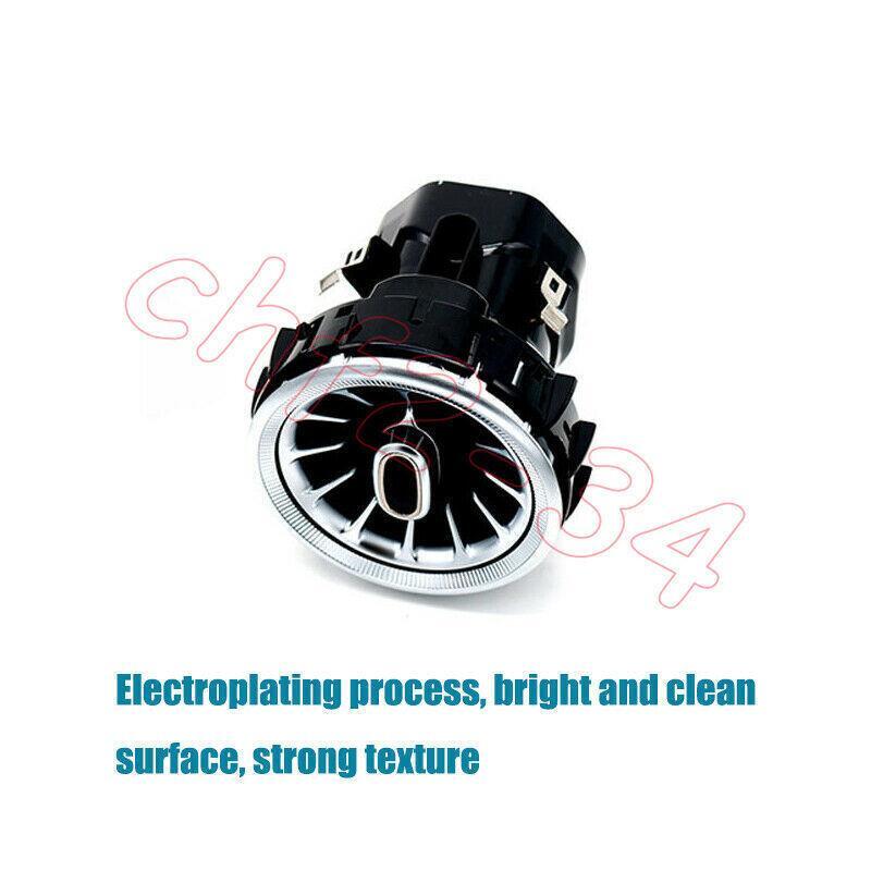 12/64-Color Air Vent LED Ambient Light for Mercedes-Benz W205 GLC X253 2015-2018