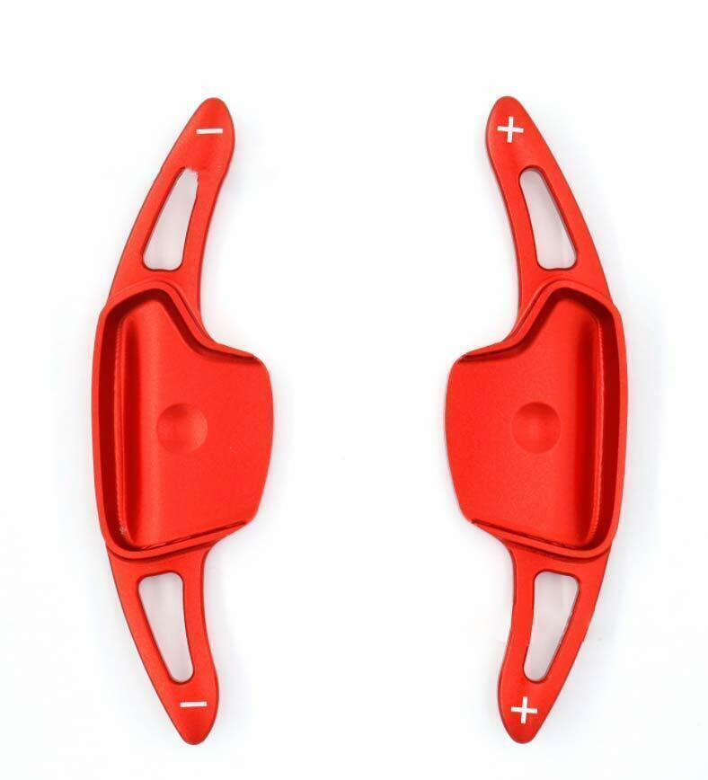 Steering Wheel Shift Paddle Shifter Fit for Kia Carnival 2022-2023 Red Aluminum