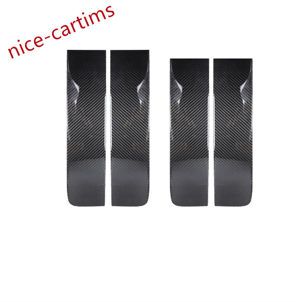 4¡ÁCarbon Fiber Interior Door Side Panel Decorative Cover for Ford F150 2009-14 A