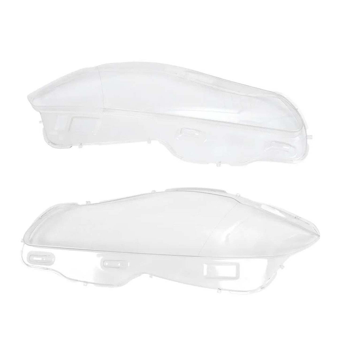 Replacement headlight and lens protective covers for Jaguar XJ 2010-2019 (left + right).