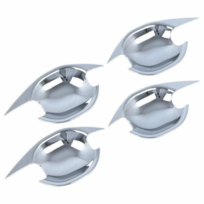 Chrome Side Door Bowl Cover Trims for Mitsubishi ASX RVR Outlander Sport 2013-18