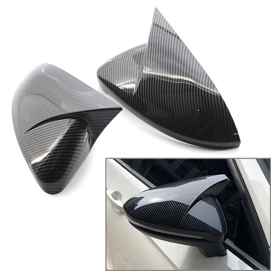 R¨¹ckspiegel Abdeckung Kappen F¨¹r for VW for Golf MK7 GTI R R-Line 14-19 Kohlefaser Paar