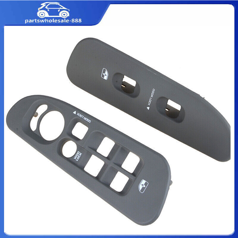 Suitable for 02-10 for Dodge for Ram 1500 2500 3500 door and window switch baffle main protective sleeve, gray JK
