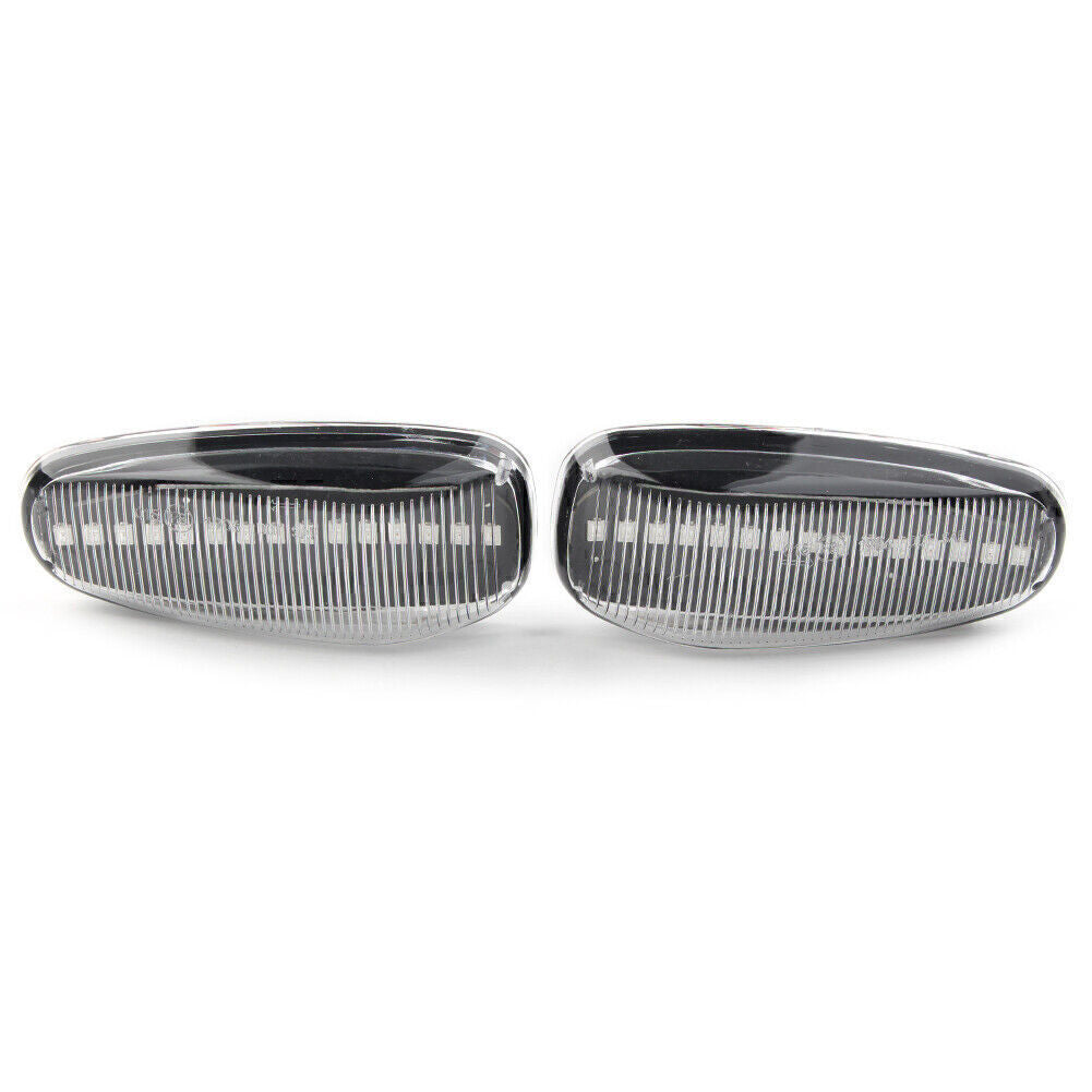 Dynamic LED Side Marker Light Turn Signal Lamp for Benz C E CLK Class W210 W202