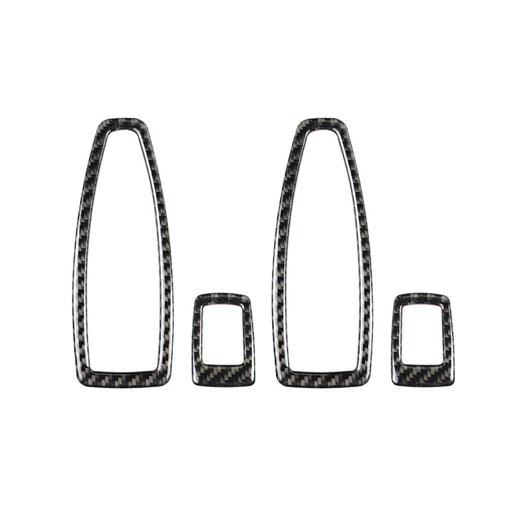 Carbon fiber power window switch trim for BMW 3 Series F30 2013-2019