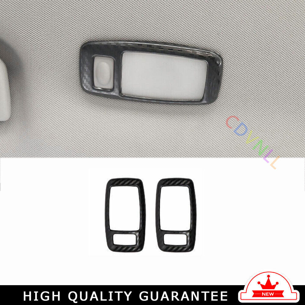 Rear Reading Lamp Frame Cover Trim for Nissan Altima 2019-22 Steel Carbon Fiber