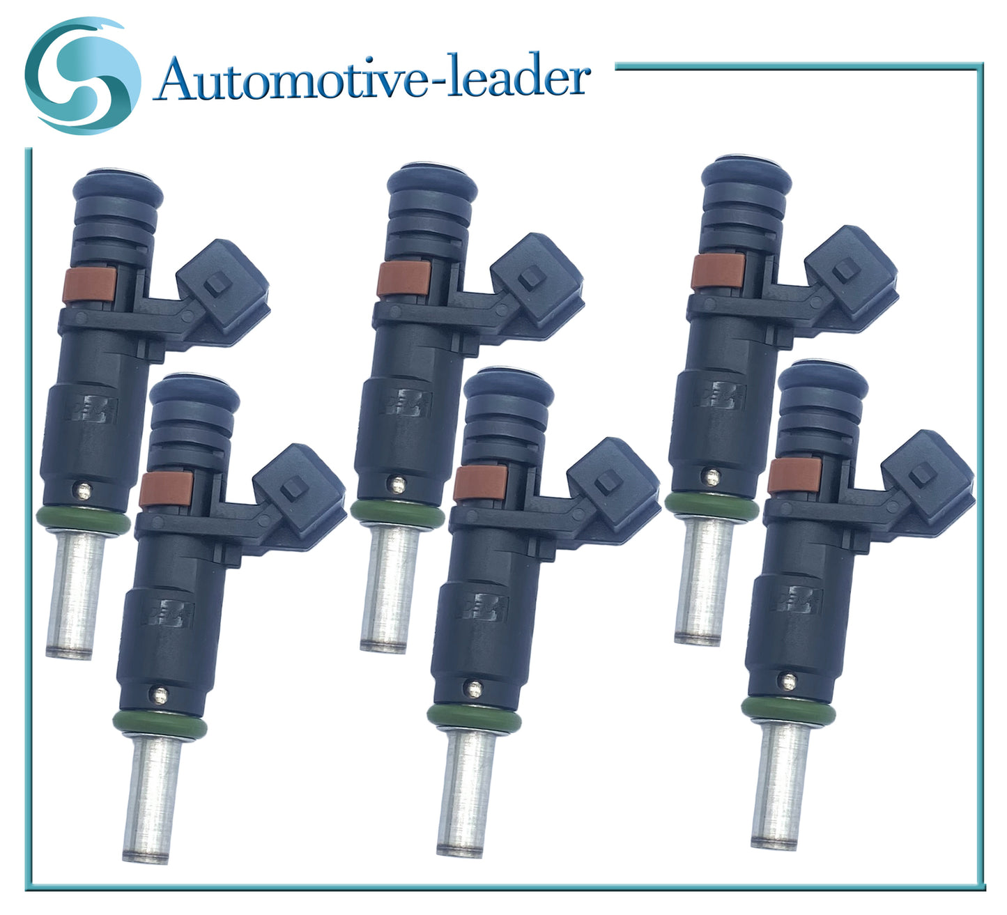 7531634 6Pcs Fuel Injectors for BMW 128i 328i 525i 528i 530i X3 X5 Z4 2006-2012