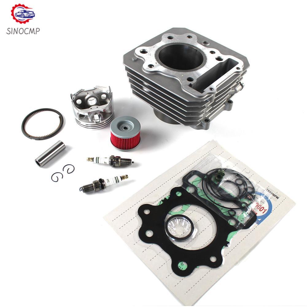Cylinder Top End Rebuild Kit for Honda ATV TRX 300 Fourtrax FW 2x4 4x4 1988-2000