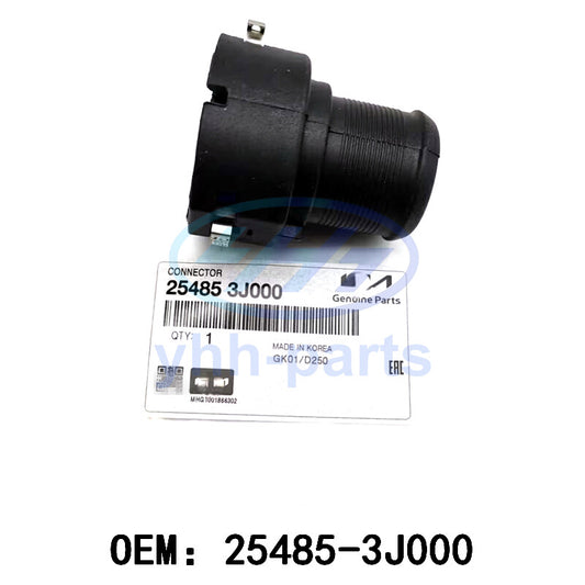25485-3J000 Lower Hose Connector for Elantra Sonata for Tucson for Kia Optima Sportage