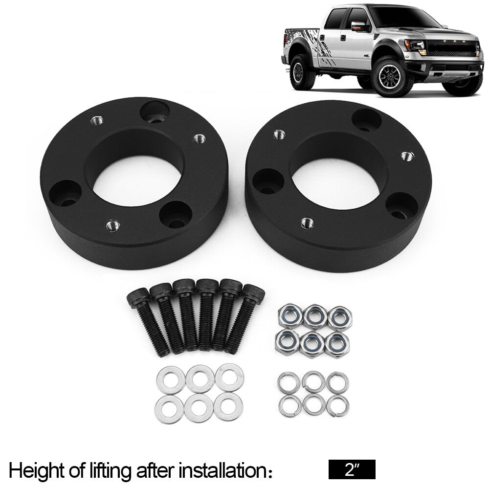 2-inch front leveling lift kit for 2004-2022 for Ford F150 (2004, 2006, 2010 2WD/4WD)