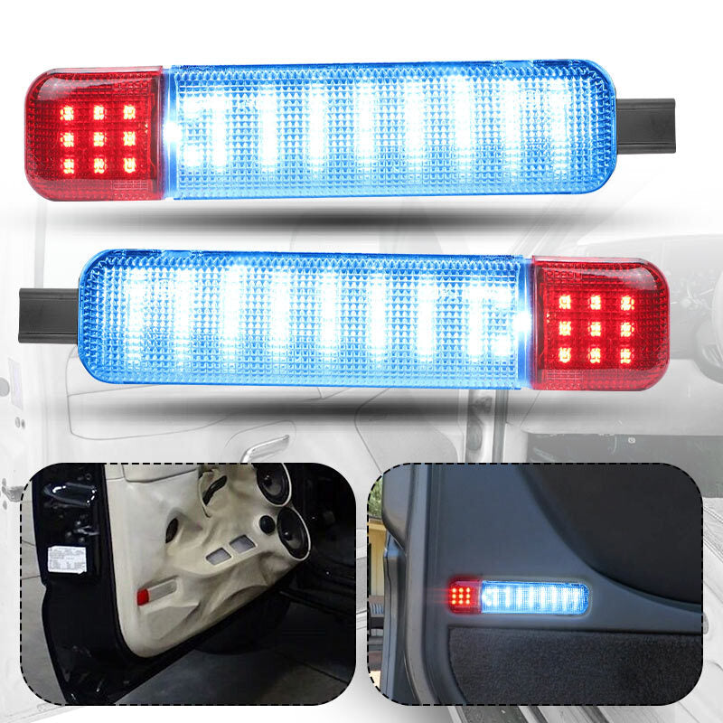 2pcs Interior LED Door Courtesy Light for Chevy Silverado Tahoe for GMC for Sierra for Yukon
