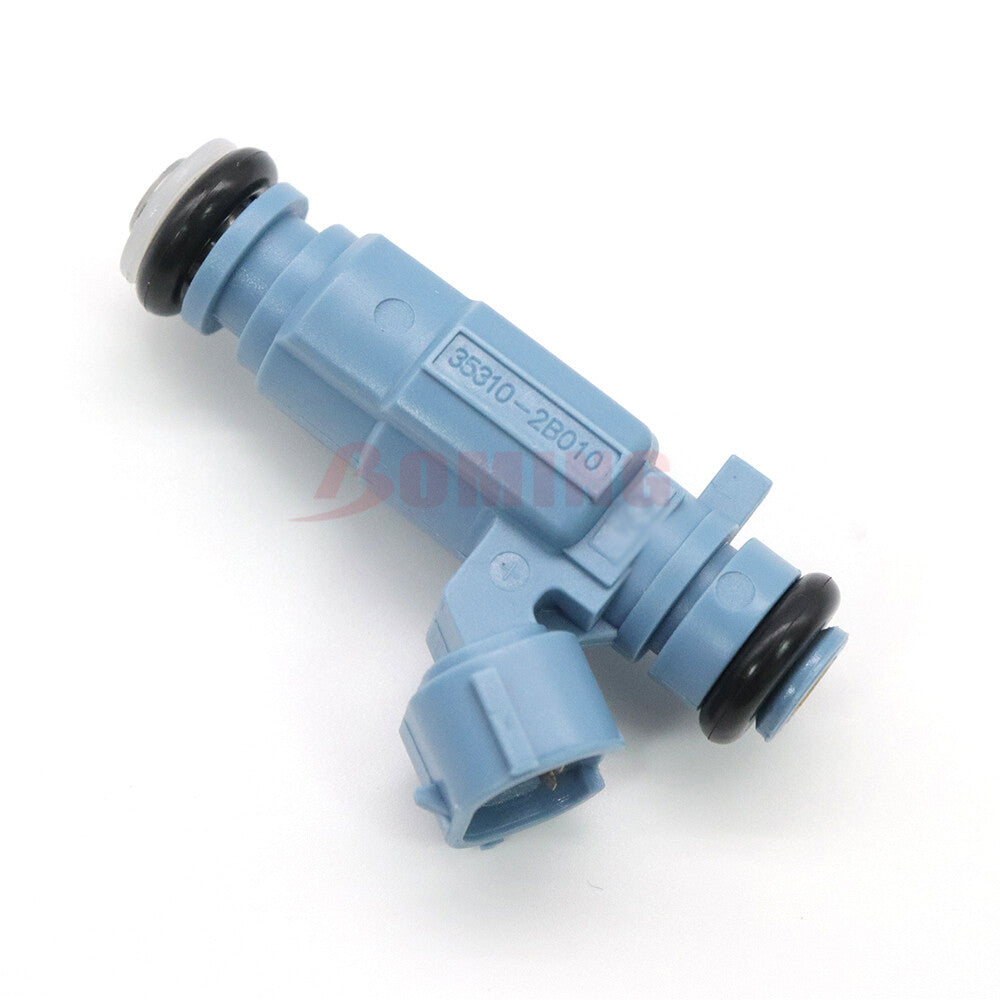 4-pack of new fuel injectors 35310-2B010 (353102B010) for Hyundai i20, i30, and for Kia .