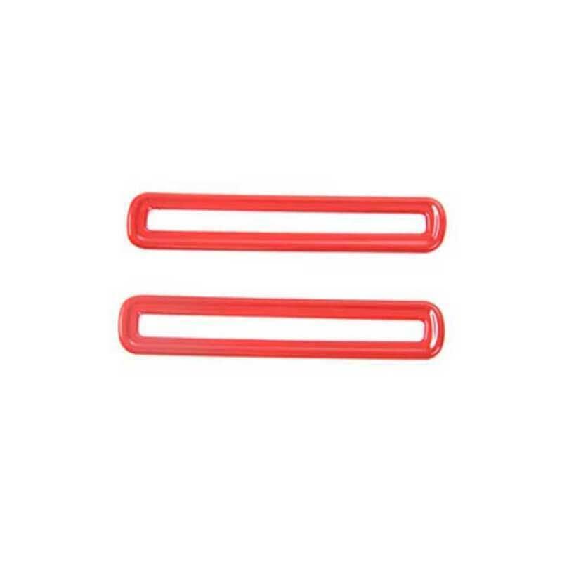 for Ford for Mustang 2015-2022 Paint Red Left And Right Air Outlet Vent Trim 2PCS
