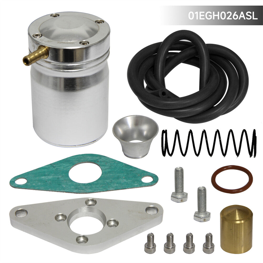 Turbo BOV Blow Off Valve Bov kit for Subaru 2002-2007 WRX STI EJ20/EJ25 Silver