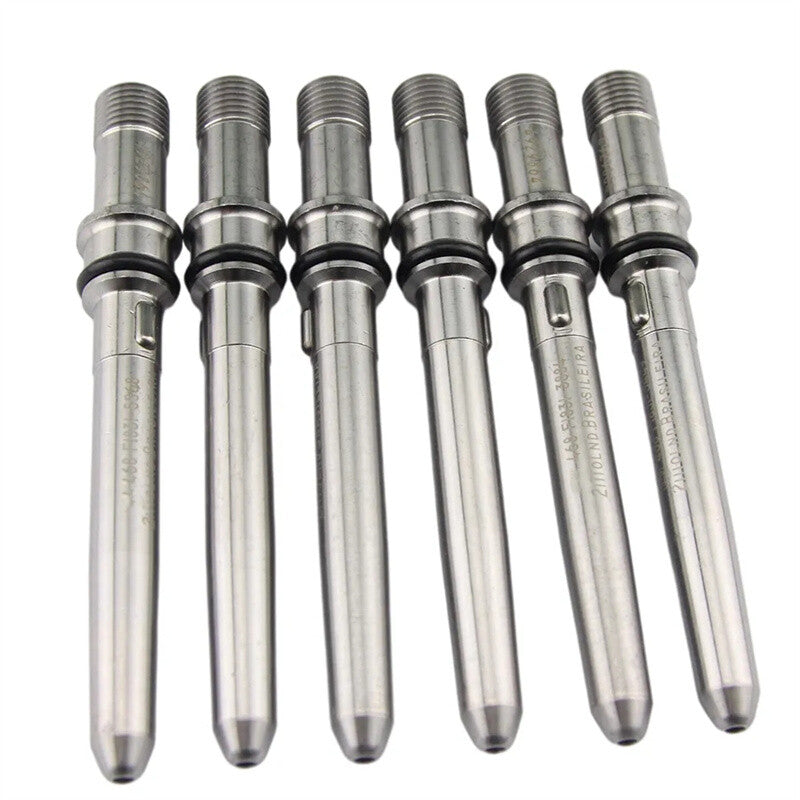 6PCS INJECTOR CONNECTOR TUBES FOR 2003-2012 for DODGE DIESEL 5.9 6.7L