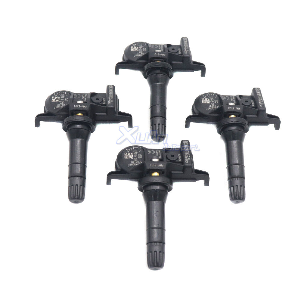 Kit (4) TPMS Tire Pressure Sensor for Nissan PMV-E101 40700-62B0A 40700-EZ00B