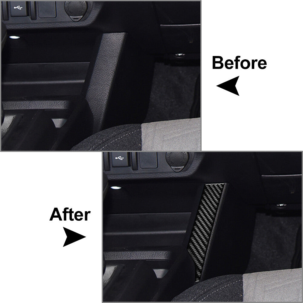 LHD Car Central Console Storage Box Side Trim Cover for Toyota Tacoma 2015-2022