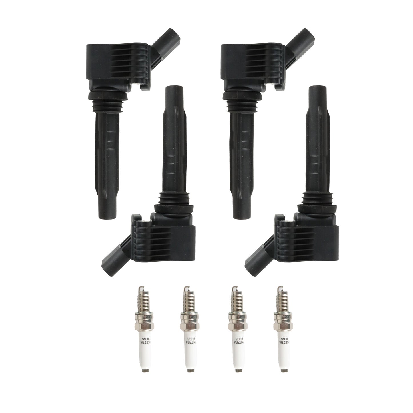Ignition Coils  Iridium Spark Plugs for Volkswagen for Jetta 1.4L 2016-2019 UF718