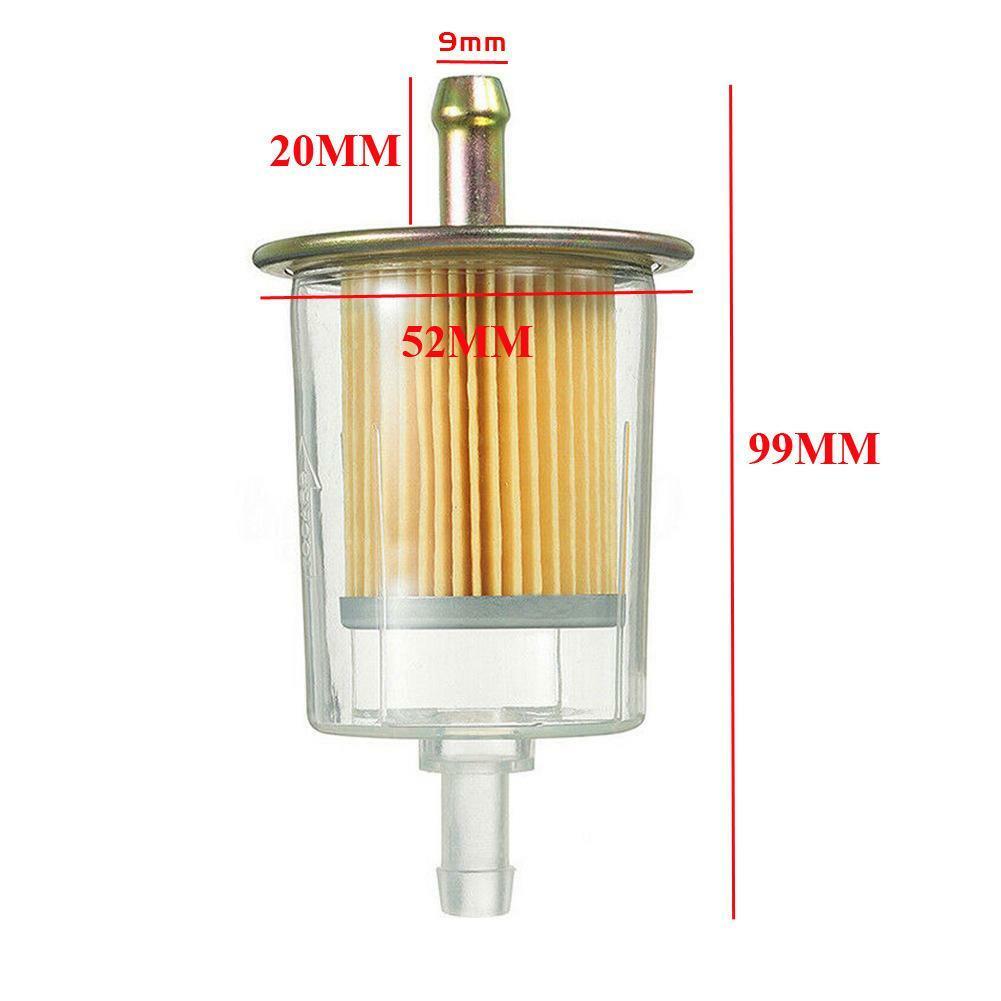 5x Inline Fuel Filter 5/16 8mm for ATV Motorcycle Petrol bike Pipes Universal
