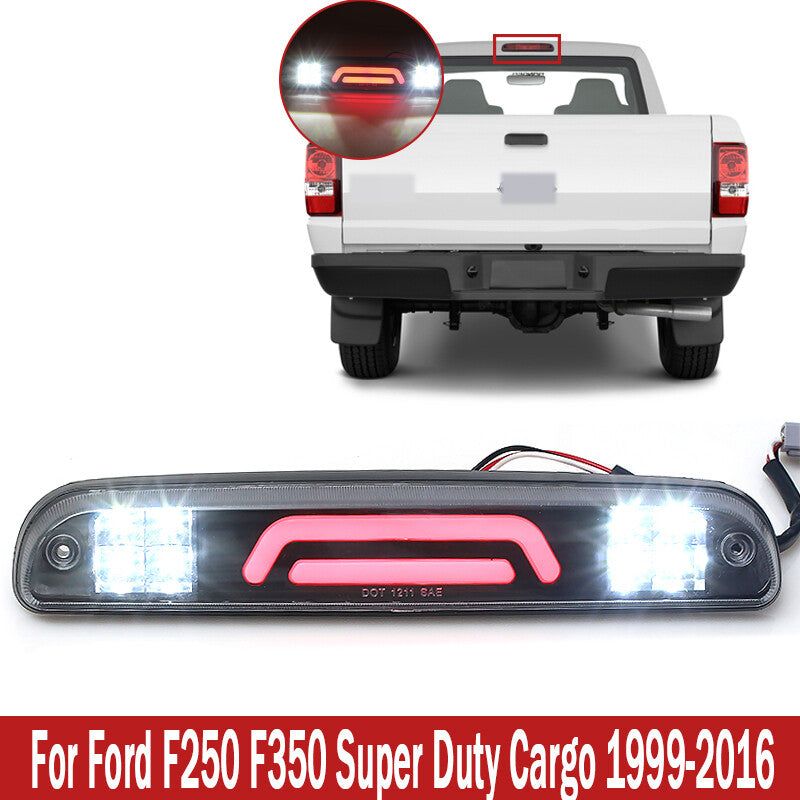 Car LED 3Rd Third Brake Lights for Ford F250 F350 Super Duty Cargo 99-16