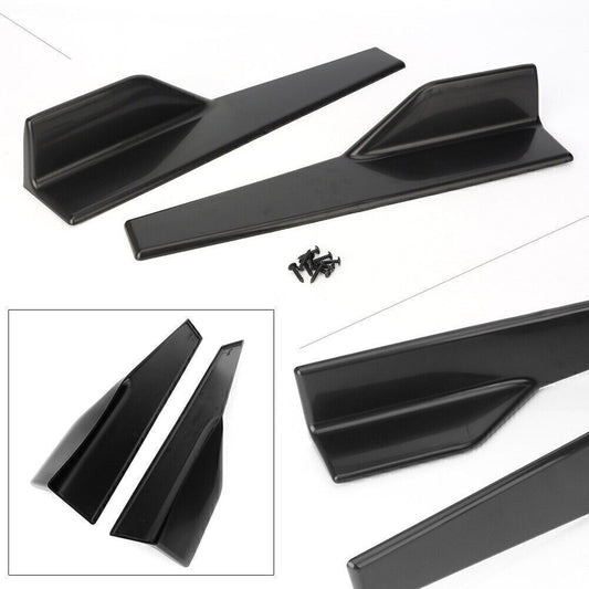 Side Skirt Rocker Splitters Winglet Wings Canard Diffuser Extension Universal