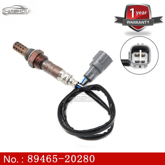 The oxygen sensor is suitable for Toyota 89465-20280 3RZ-FE 2.7L, 4Cyl 3.0L, 3S-GE 2.0L, and 5S-FE 2.2L engines.
