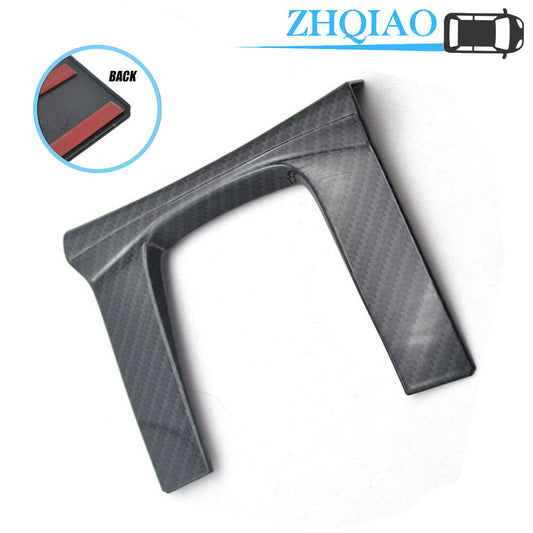 Gear Shift Panel Carbon Fiber Cover Trim Fits for Honda for Civic 16 2017 2018 2019 2020
