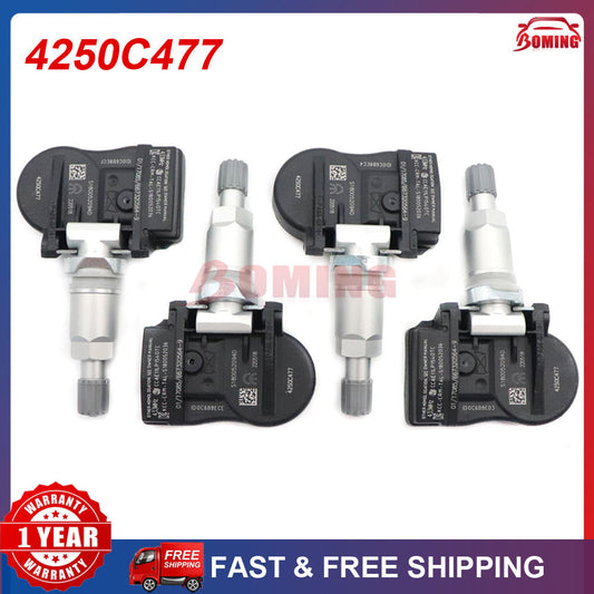 4-pack TPMS 4250C477 tire pressure sensors for Mitsubishi ASX, for Peugeot ION, for Citroen