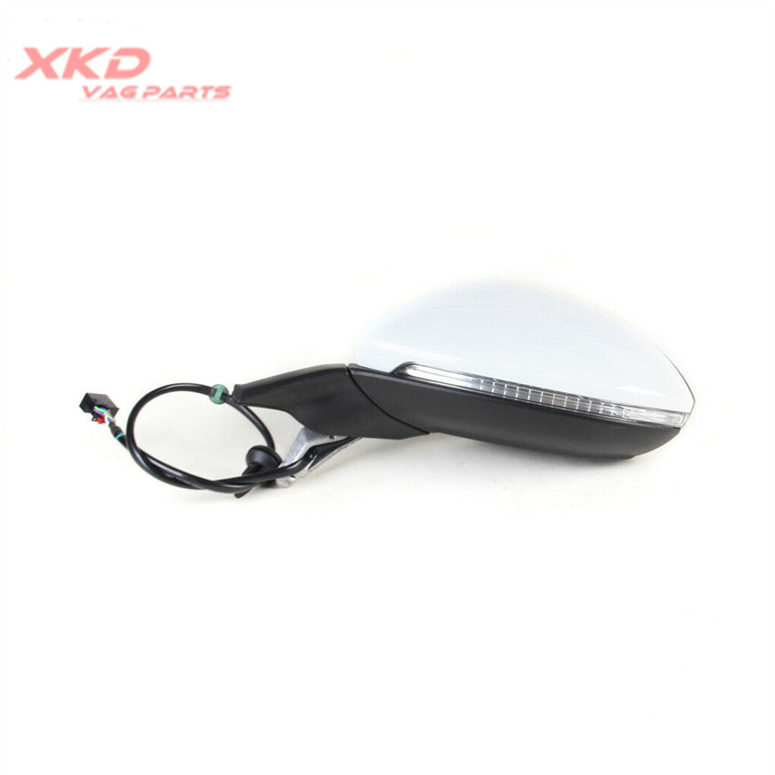 Left-side rearview mirror assembly with folding/heating, suitable for Golf GTI