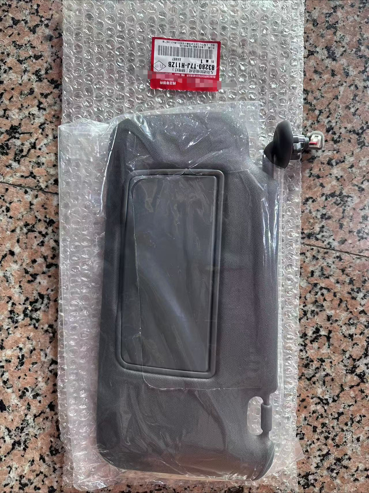 Brand new sun visor replacement part 83280-t7w-a12za, suitable for Honda HR-V 2016-2022.