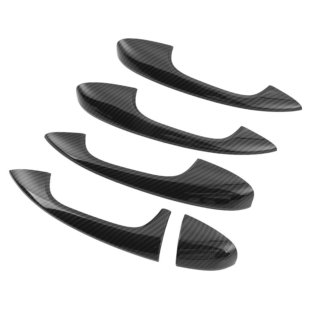 Hot Car Auto Carbon Fiber Style Door Handle Cover Trim for Benz C Class W205 GLC