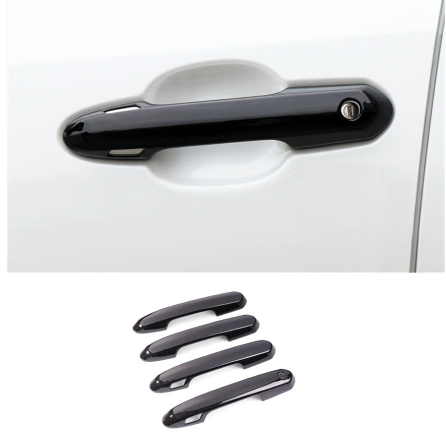 Bright black Car Door Handles Cover molding Trim for Toyota Highlander 2020-2023