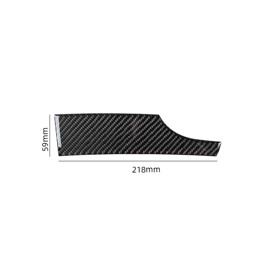 Carbon Fiber Interior Driver Side Dashboard Cover Trim for Acura TSX 2009-2014