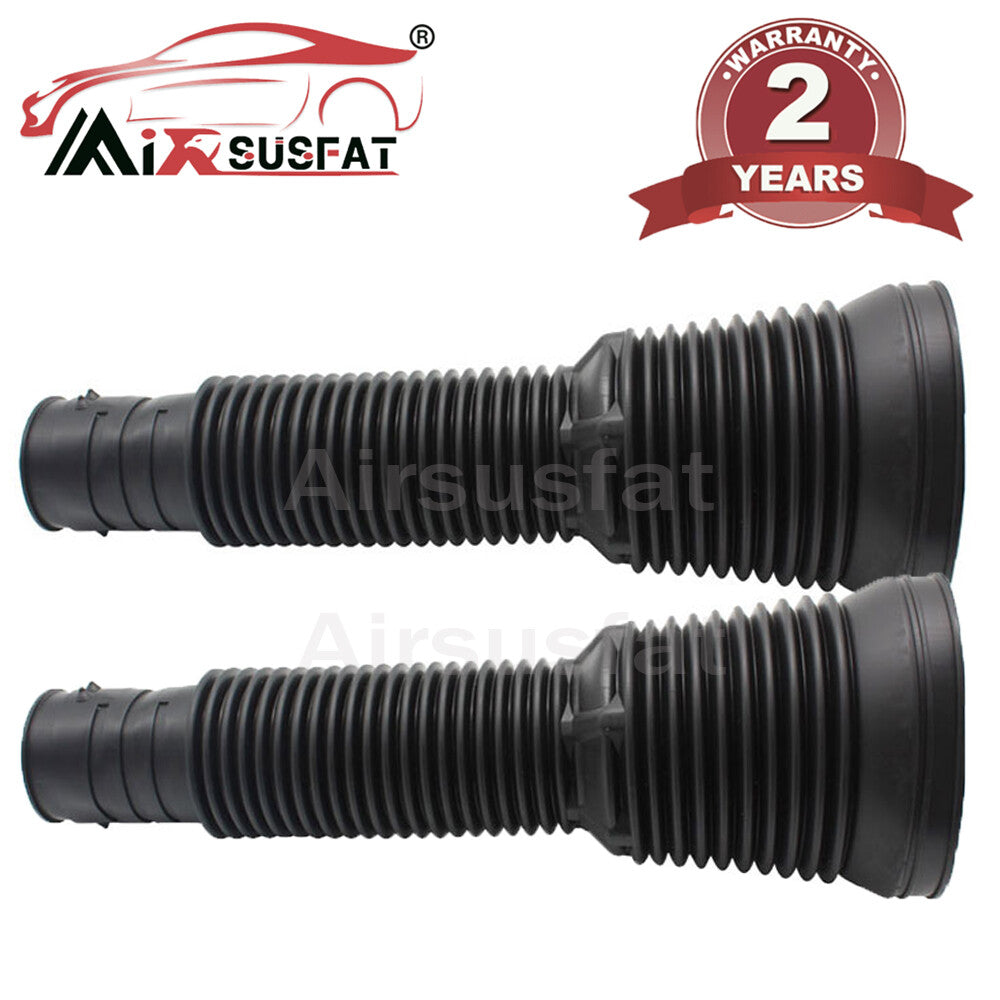 2x Rear Rubber Shock Dust Cover Boot for Mercedes W220 Air Suspension Shock New