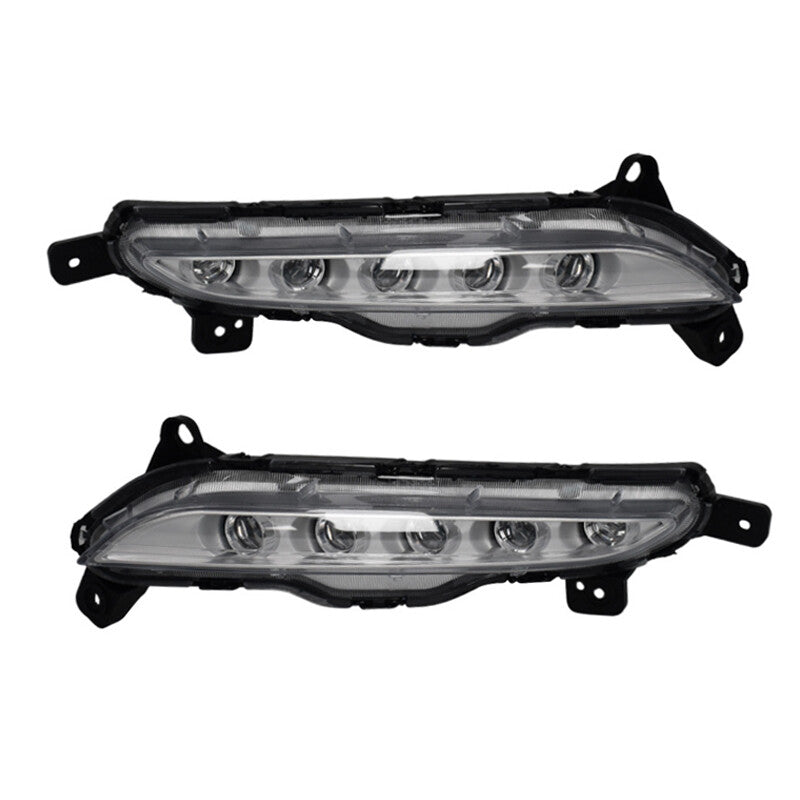 Pair LED Daytime Running Lights DRL Fog Lights for Hyundai for Tucson 2015-2018
