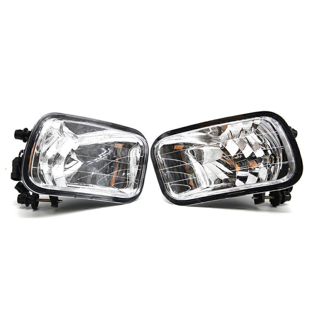 PAIR Front Fog Light Lamps Clear Lens for Dodge for Ram 1500 2500 3500 2009-2012