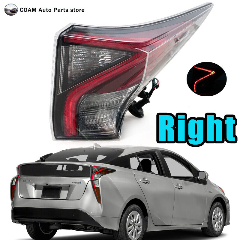1 right-hand LED upper taillight assembly for 2016/2017 for Toyota Prius - driver's side