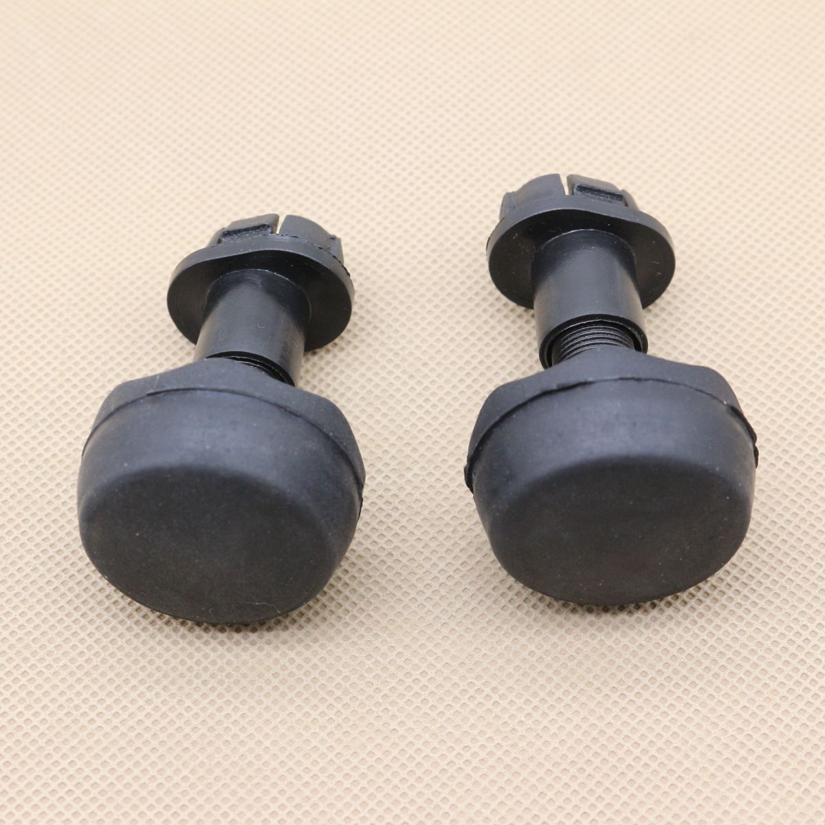 2-Piece Rubber Bumper Cover Pad CV6Z-16758-A for Ford Focus Escape Edge C-Max