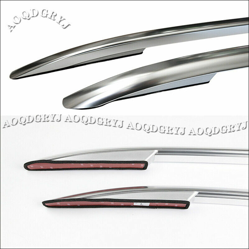 for Porsche for Cayenne 2011 2012-2017 Shiny Silver Roof Rails Baggage Luggage Rack