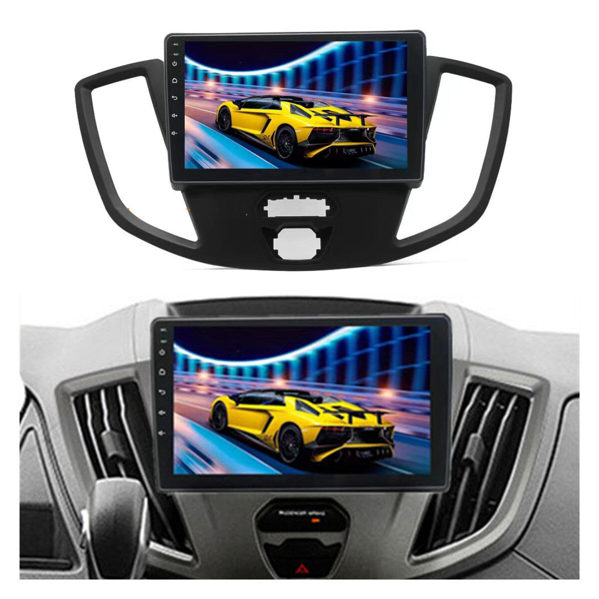 For 2013-19 for Ford Transit Custom Stereo Radio GPS Nav Head Unit FM 9 Android 11