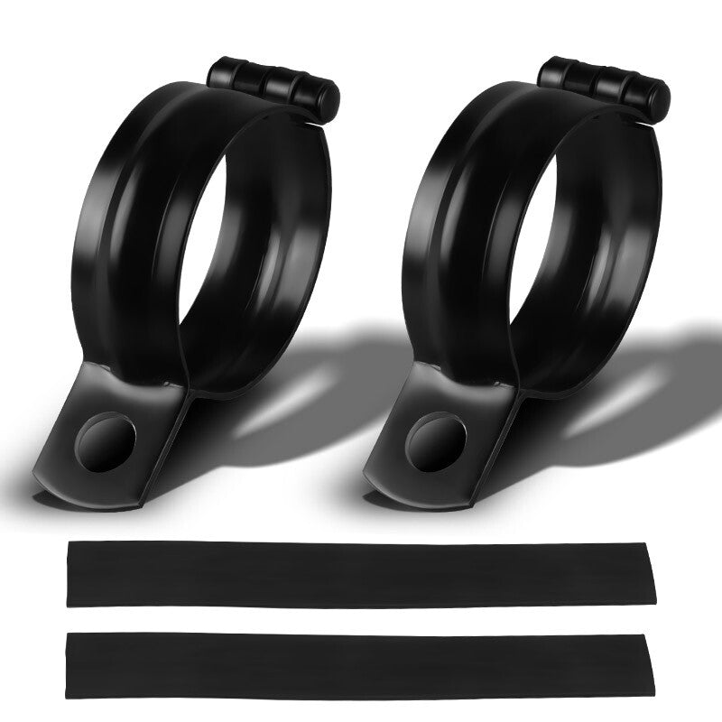 2Pcs 37-50mm Front Fork Tube Motorcycle Turn Signal Clamp Mount Holder Bracket