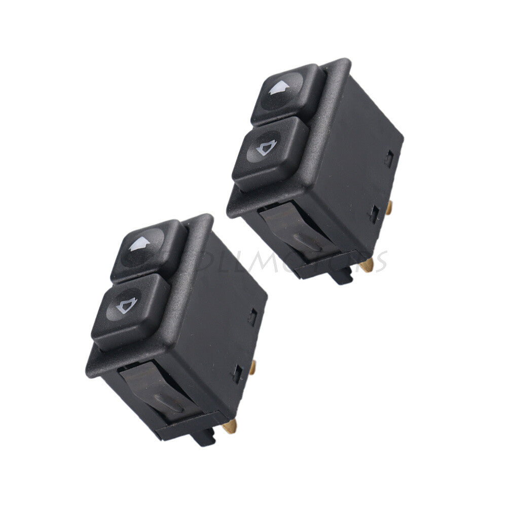 Set of 2 Illuminated Power Window Switch for BMW E23 E24 E28 E30 61311381205 NEW
