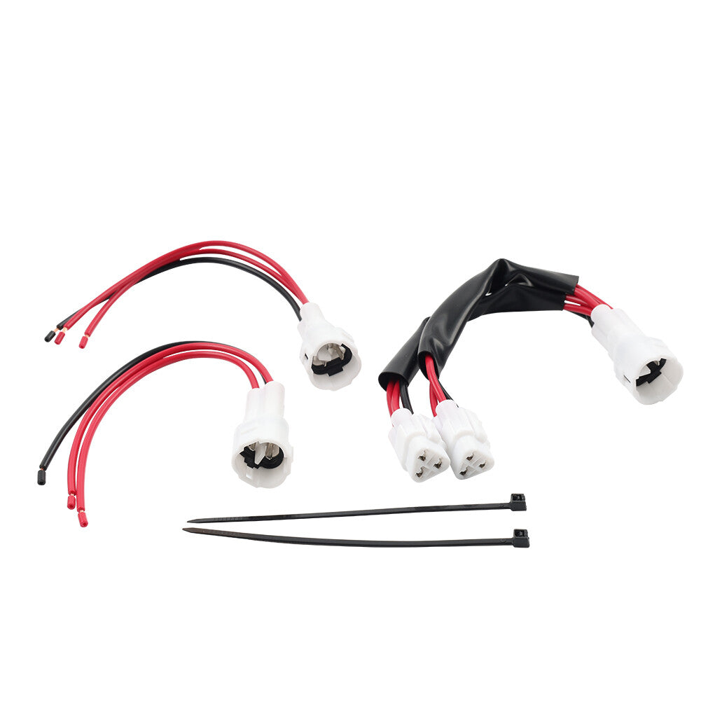 3x Power Outlet Splitter Plug USB Charger Connector for Yamaha Tenere700 XTZ1200