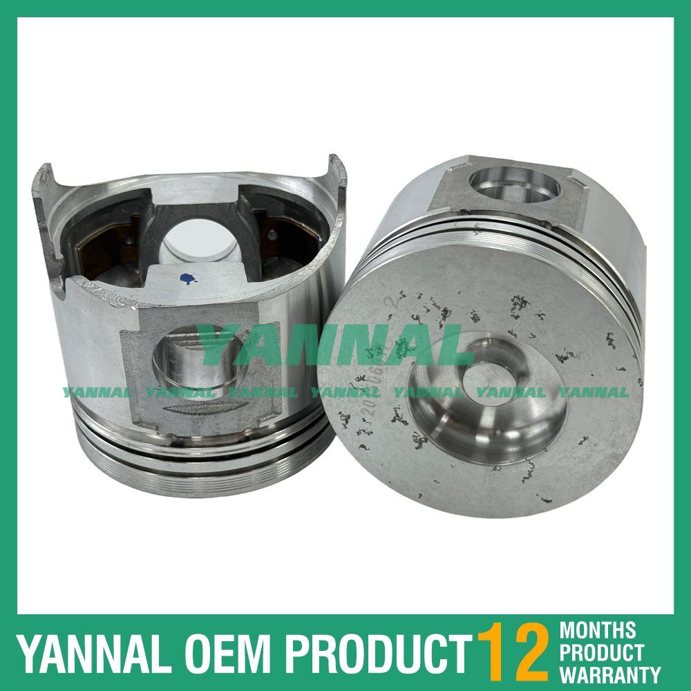 4-piece pack of new spare parts for FAWDE piston STD KD488D engine