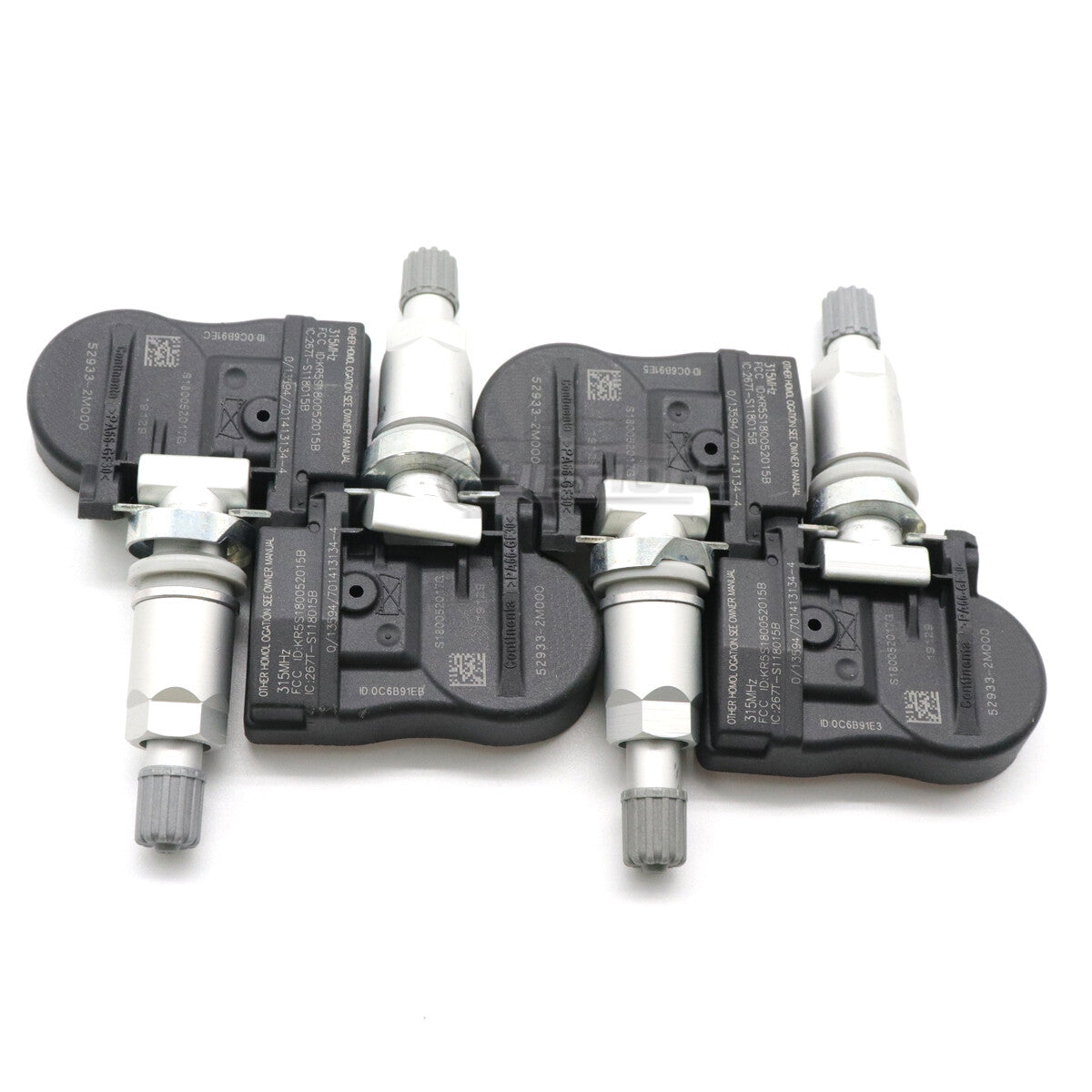 4PCS TPMS Tire Pressure Sensor for Hyundai Accent Sonata for Kia Optima 52933-2M000