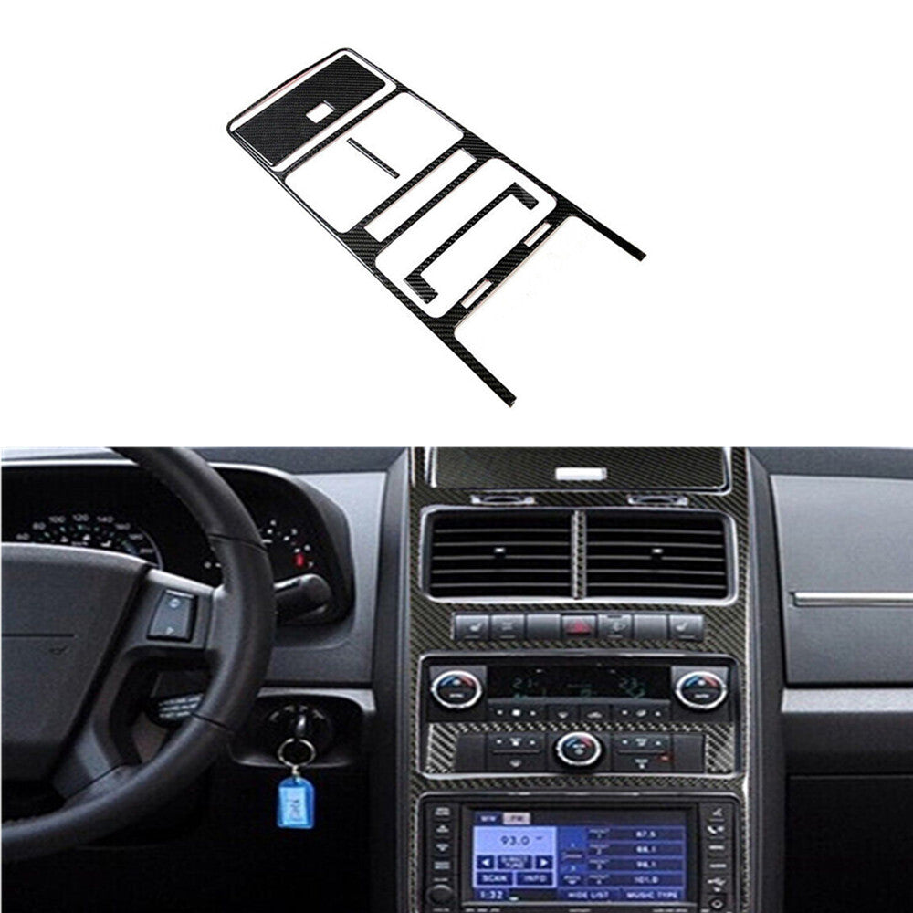 4x Carbon Fiber Central Console Panel Trim for Dodge Journey 2009-2010 SXT TypeB