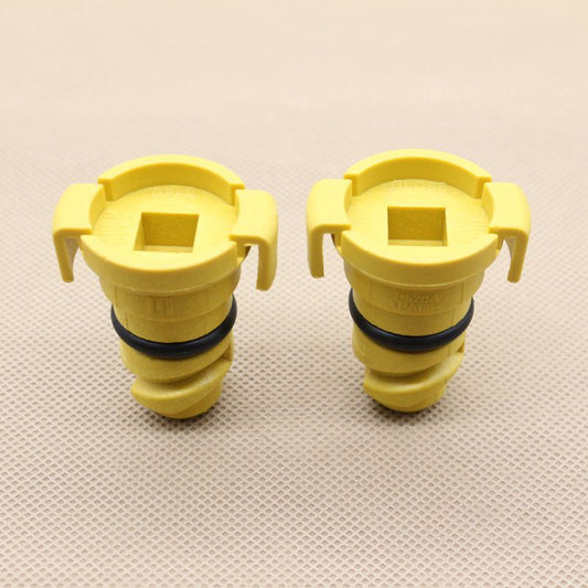 2-pack of new engine oil pan pump drain plugs suitable for Ford BC3Z-6730-A, FT4Z-6730-A